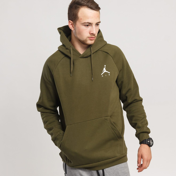 olive green jordan hoodie